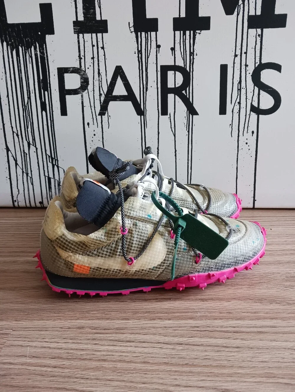 Nike x Off White Waffle Racer Sneajers Size US 11, ER 43, UK 8.5